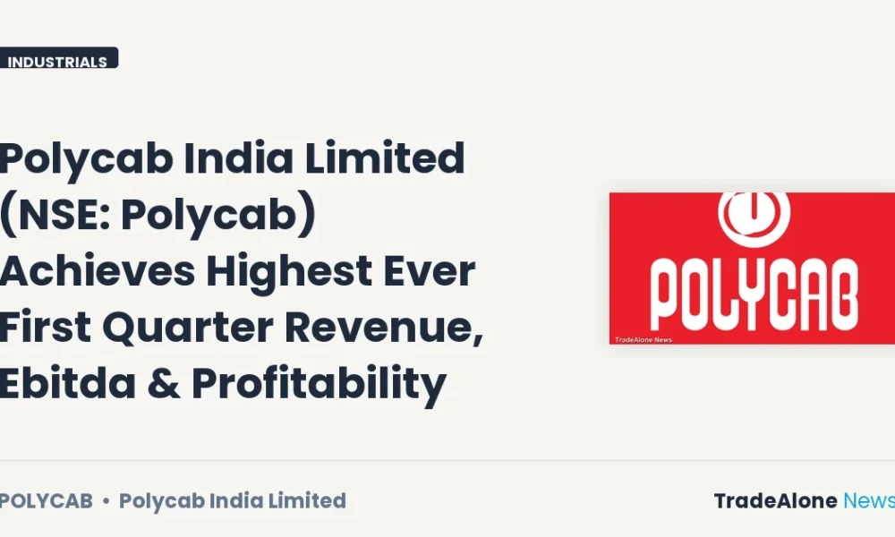Polycab India Limited NSE Polycab Q1 FY27 Results