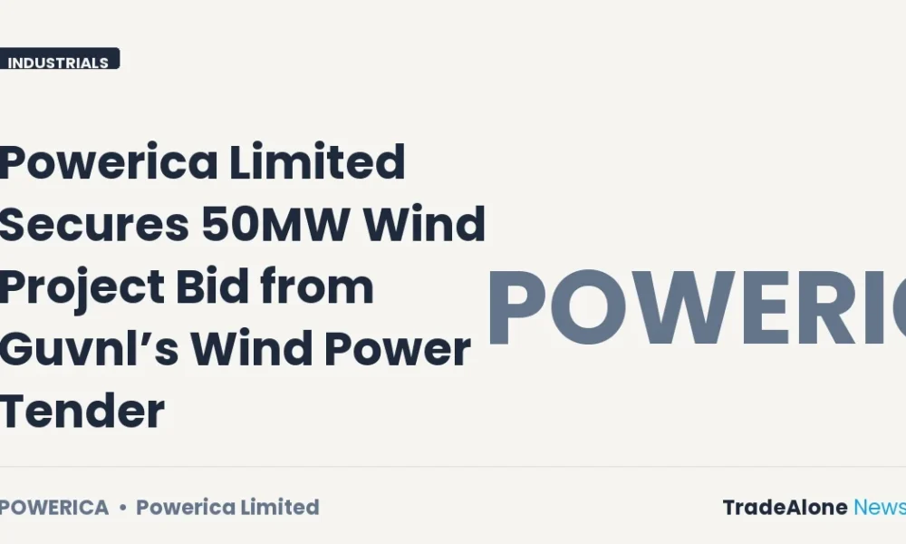 Powerica Limited Powerica 50MW Wind Project Bid July 2026