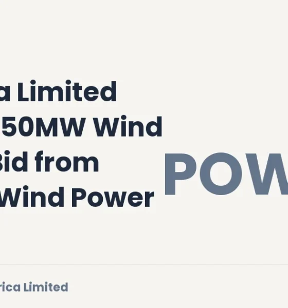 Powerica Limited Powerica 50MW Wind Project Bid July 2026
