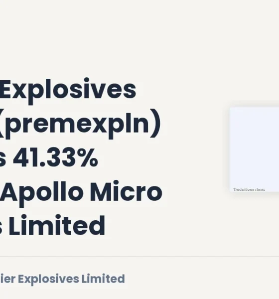 Premier Explosives Limited Premexpln Q3 2026 Acquisition