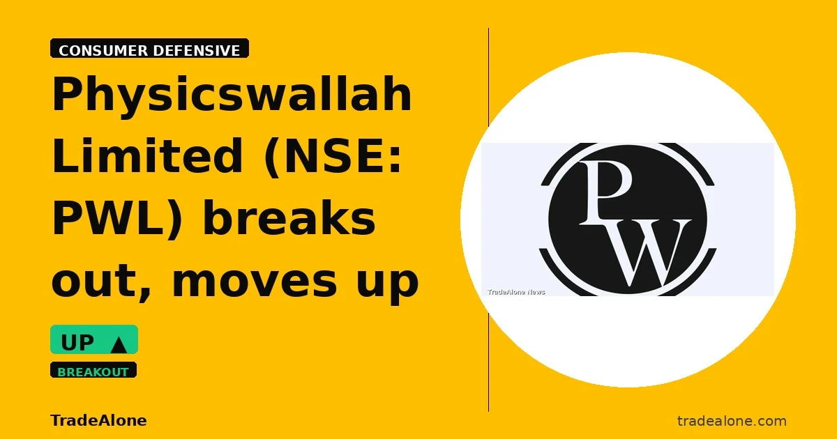Physicswallah Limited PWL breaks out