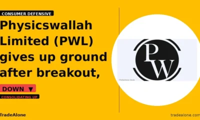 Physicswallah Limited PWL pulls back from breakout highs