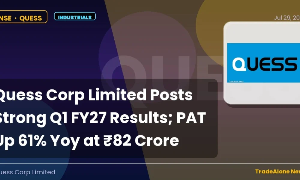 Quess Corp Limited QUESS Q1 FY27 Results