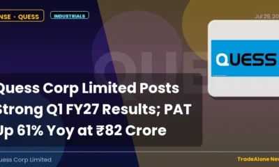 Quess Corp Limited QUESS Q1 FY27 Results