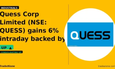 Quess Corp Limited QUESS strong Q1 results