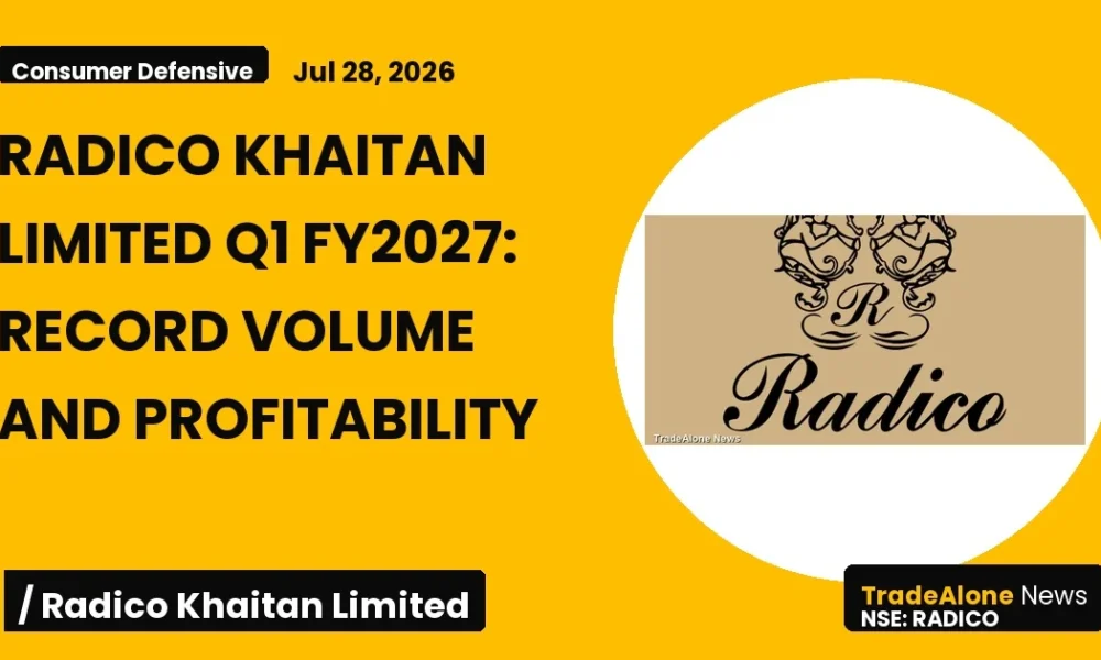 Radico Khaitan Limited Radico Q1 Fy2027 Results