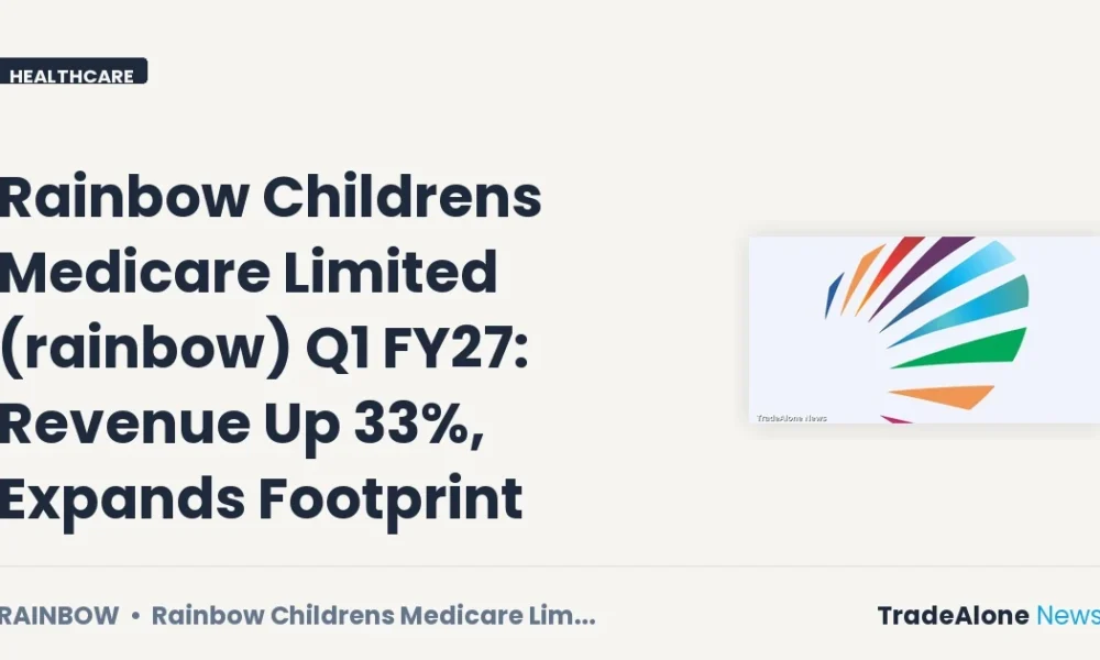 Rainbow Childrens Medicare Limited Rainbow Q1 FY27 Results