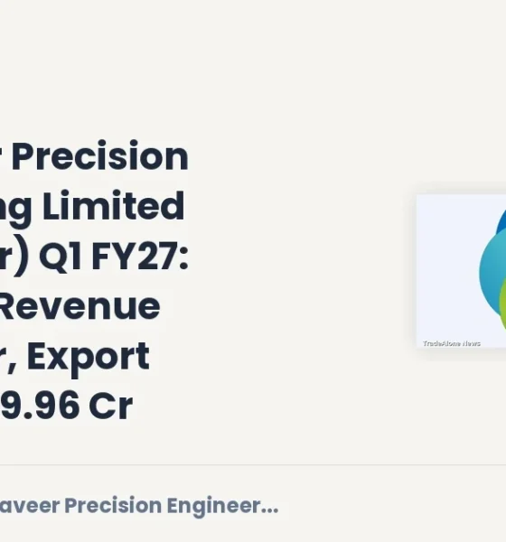 Ratnaveer Precision Engineering Limited (ratnaveer) Q1 FY27 Results