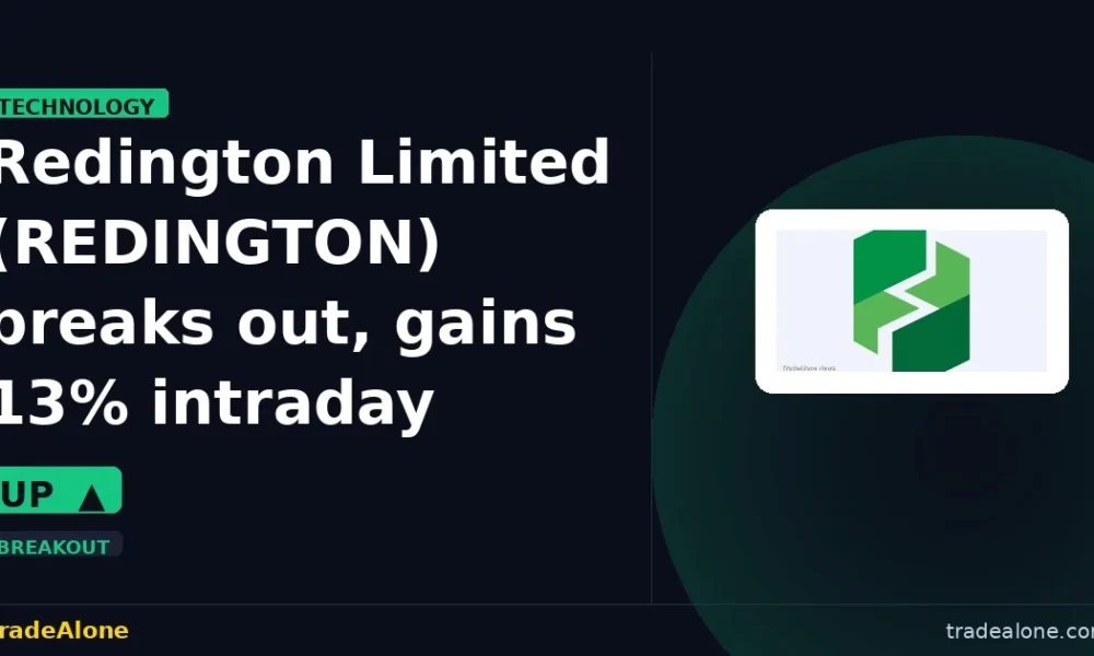 Redington Limited REDINGTON breakout gains
