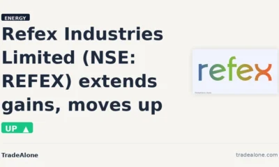 Refex Industries Limited REFEX extends gains