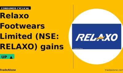Relaxo Footwears Limited NSE RELAXO gains 5% intraday