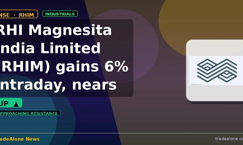 RHI Magnesita India Limited RHIM gains 6% intraday