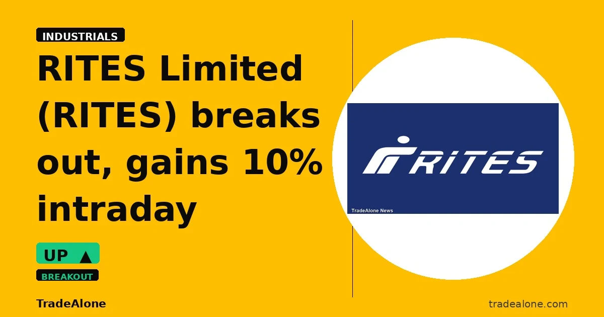 RITES Limited RITES breaks out