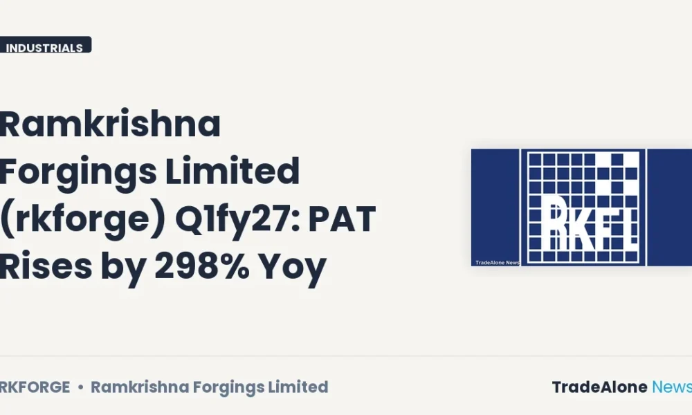 Ramkrishna Forgings Limited Rkforge Q1fy27 Results