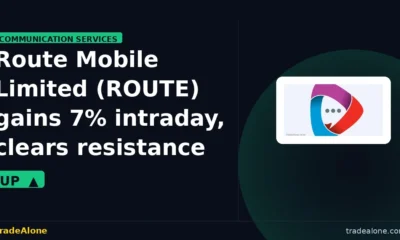Route Mobile Limited ROUTE clears resistance