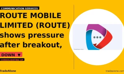 Route Mobile Limited NSE ROUTE pulls back from breakout highs
