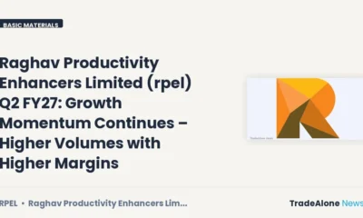 Raghav Productivity Enhancers Limited RPEL Q2 FY27 Results
