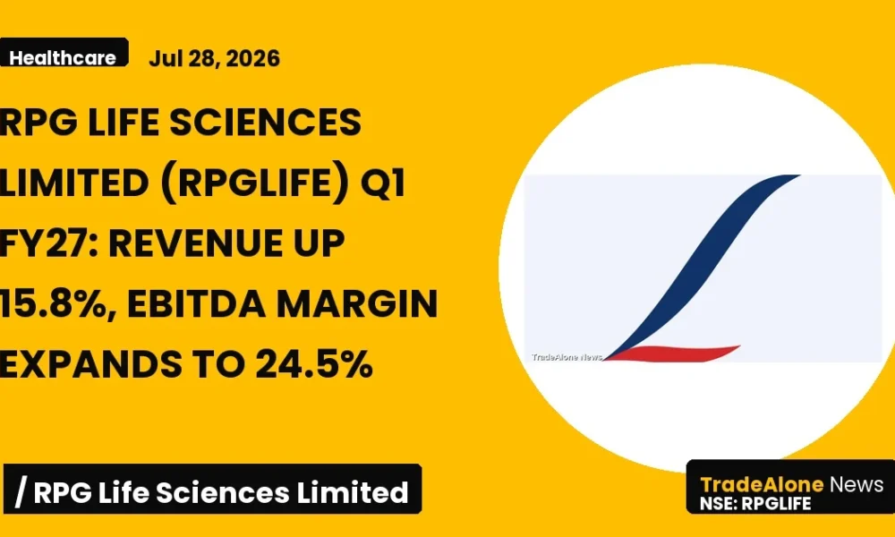 Rpg Life Sciences Limited Rpglife Q1 FY27 Revenue