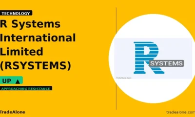 R Systems International Limited RSYSTEMS climbs up 5% intraday