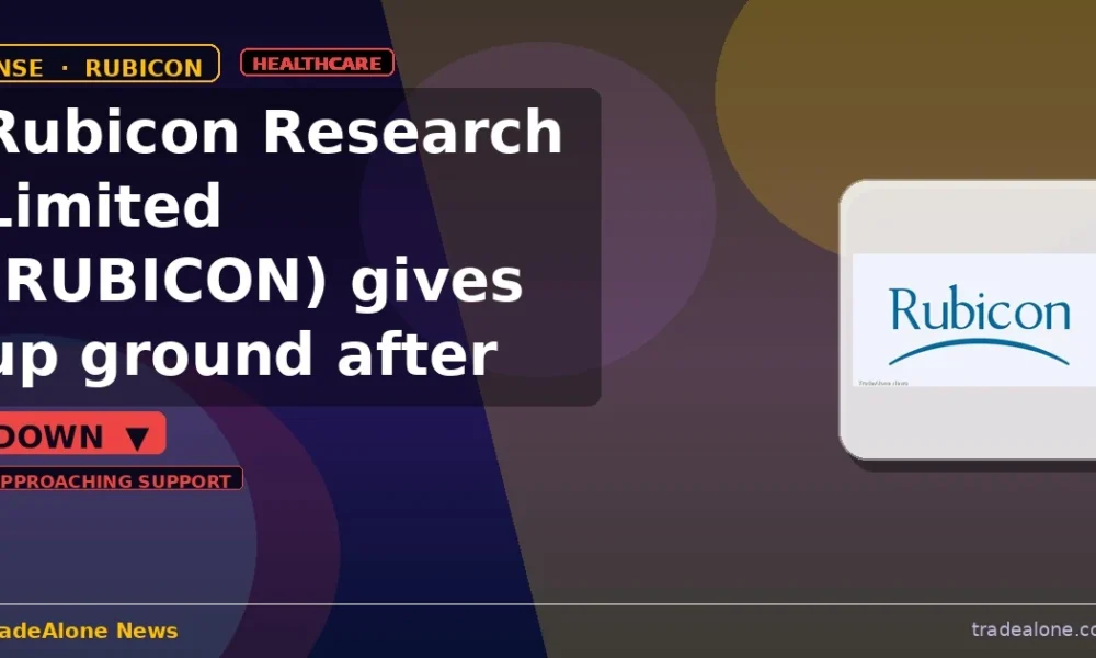 Rubicon Research Limited RUBICON 5% fall