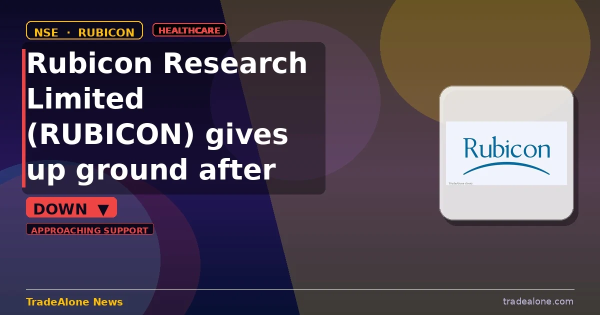 Rubicon Research Limited RUBICON 5% fall