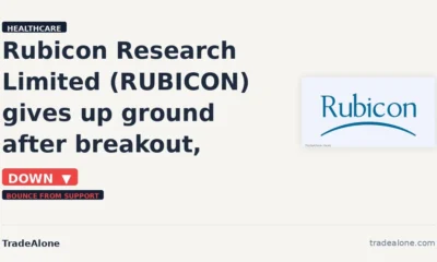 Rubicon Research Limited RUBICON pulls back from breakout highs
