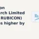 Rubicon Research Limited RUBICON 5% gain
