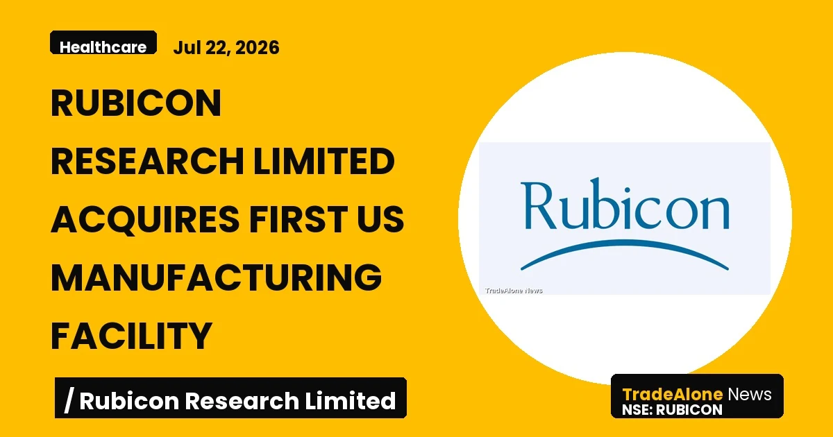 Rubicon Research Limited NSE Rubicon Q3 2026 Acquisition