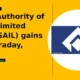 Steel Authority of India Limited SAIL gains 5% intraday approaching support
