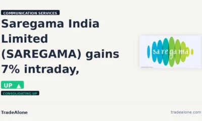 Saregama India Limited SAREGAMA extends gains