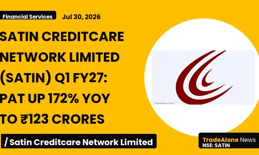 Satin Creditcare Network Limited SATIN Q1 FY27 Results