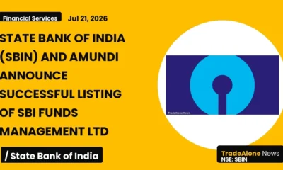 State Bank of India SBIN Successful Listing SBI Funds