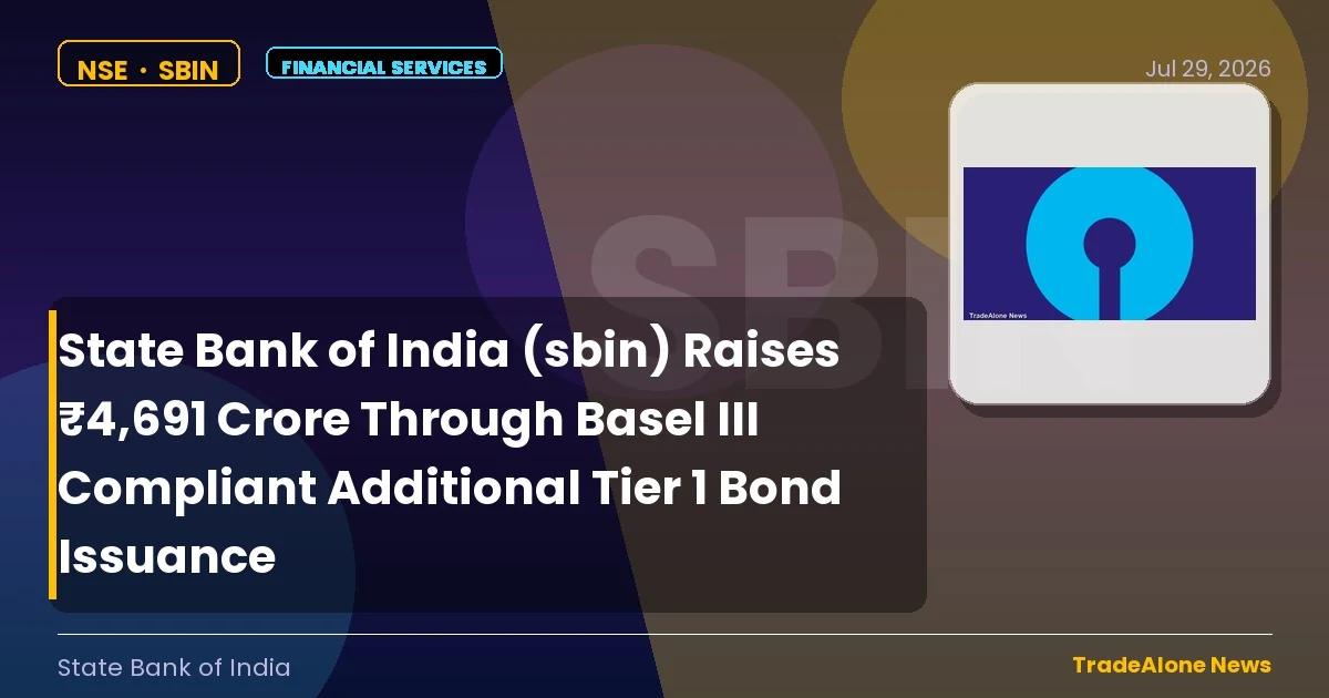 State Bank of India SBIN Basel III Event
