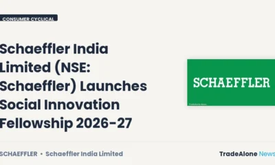 Schaeffler India Limited Schaeffler Social Innovation Fellowship 2026