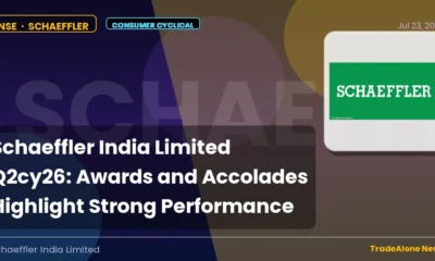 Schaeffler India Limited Schaeffler Q2cy26 Awards