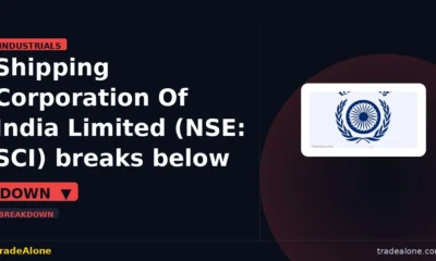 Shipping Corporation Of India Limited NSE: SCI breakdown