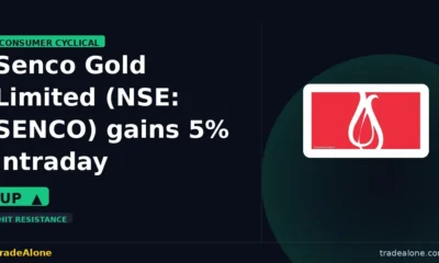 Senco Gold Limited NSE SENCO gains 5% intraday