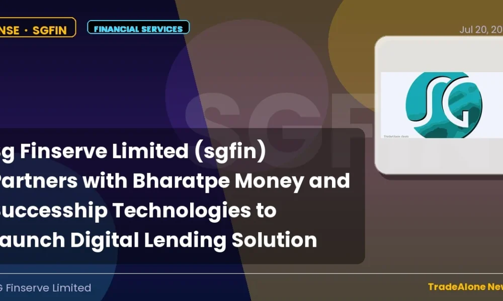 Sg Finserve Limited SGFIN Digital Lending July 2026