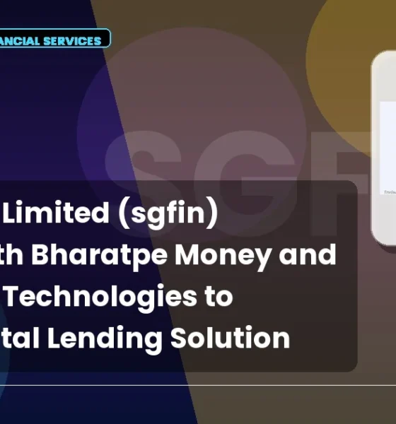Sg Finserve Limited SGFIN Digital Lending July 2026
