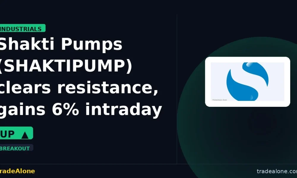 Shakti Pumps (India) Limited (SHAKTIPUMP) Stock Mover