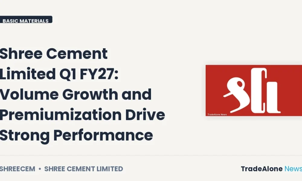 Shree Cement Limited Q1 FY27 Results