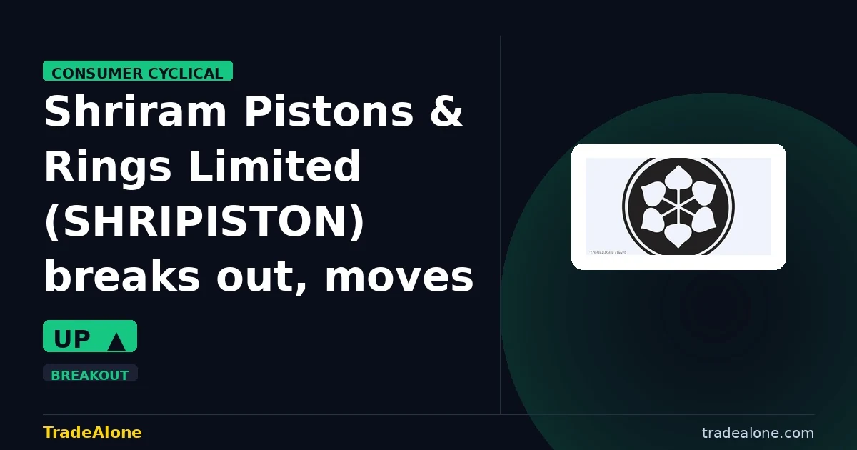 Shriram Pistons & Rings Limited SHRIPISTON breakout
