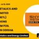 Shyam Metalics and Energy Limited Shyammetl Q3 FY26 Aluminium Foil Facility