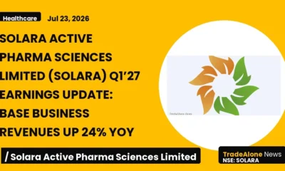 Solara Active Pharma Sciences Limited Solara Q1’27 Earnings Update