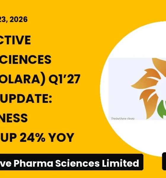 Solara Active Pharma Sciences Limited Solara Q1’27 Earnings Update