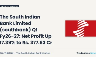 The South Indian Bank Limited Southbank Q1 Fy26-27 Results