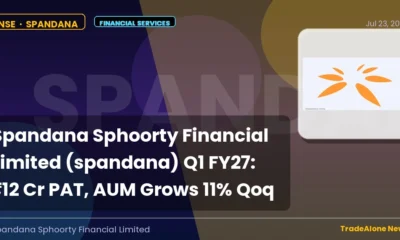 Spandana Sphoorty Financial Limited Spandana Q1fy27 Results