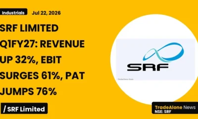 Srf Limited Q1fy27 Results: Revenue Up 32%, EBIT Surges 61%, PAT Jumps 76%