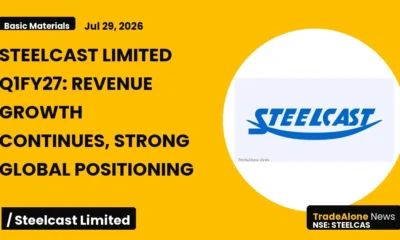 Steelcast Limited Steelcas Q1fy27 Results