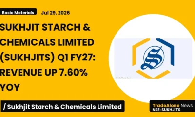 Sukhjit Starch & Chemicals Limited Q1 FY27 Revenue Growth